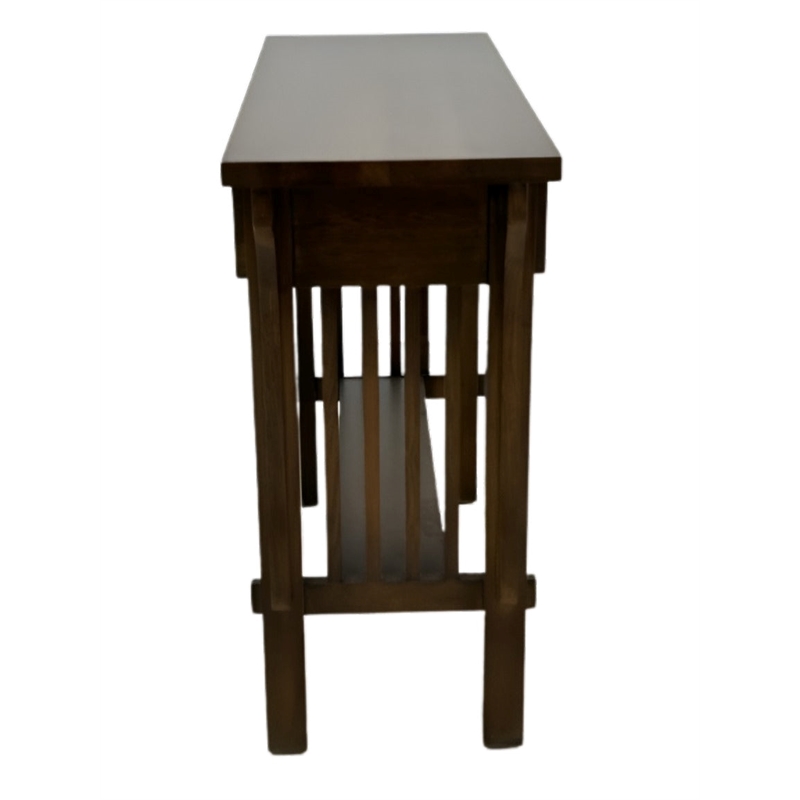 Arts & Crafts Crofter Console Table - Walnut