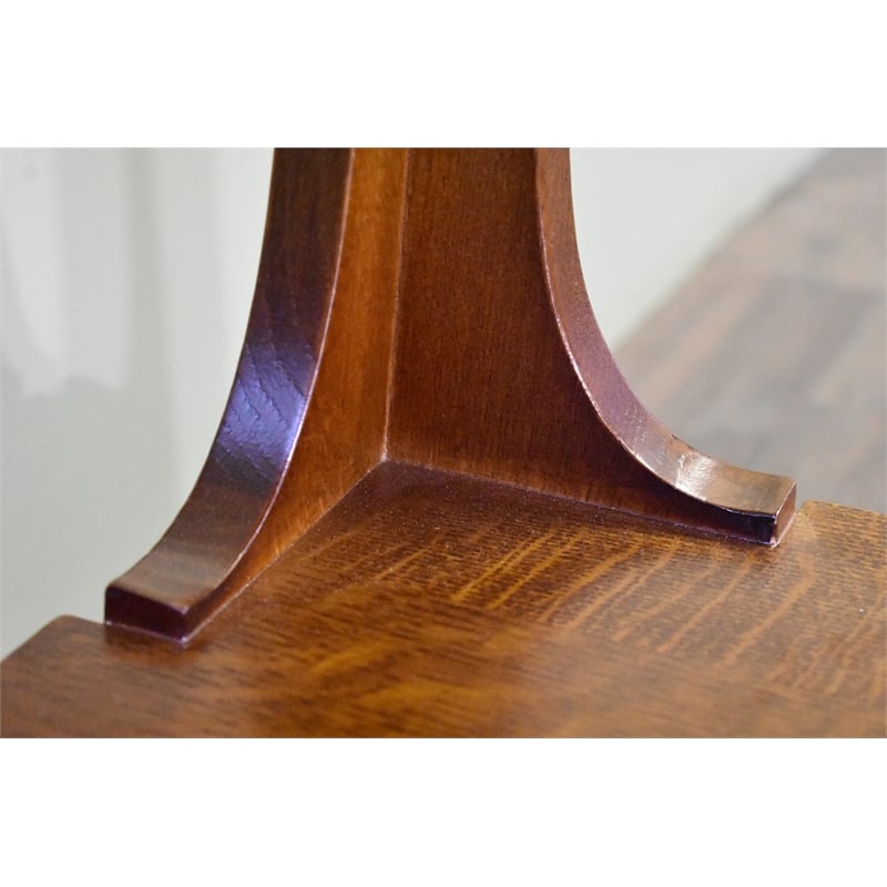Arts and Crafts / Mission Style Taboret End Table - Walnut
