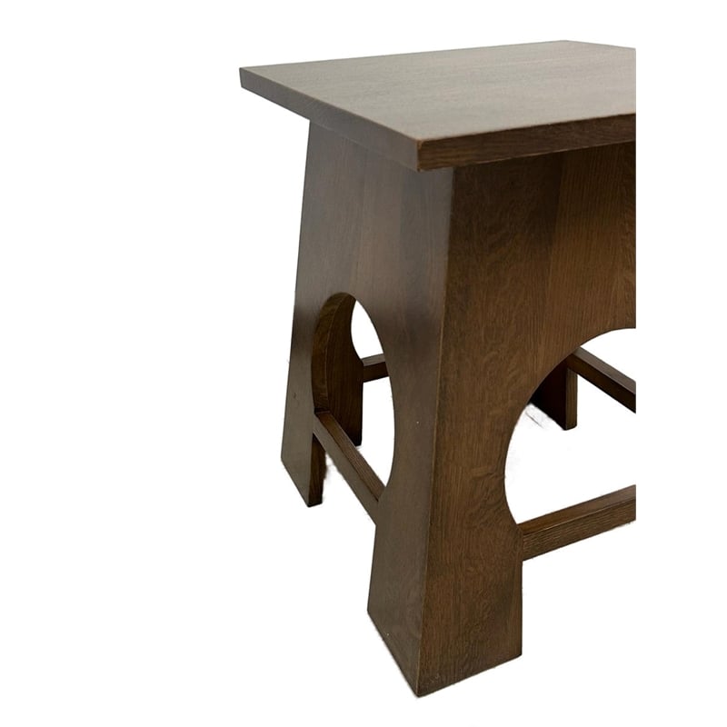 Arts and Crafts / Mission Style Taboret End Table - Walnut