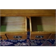 Mission 8 Drawer Coffee Table - Walnut