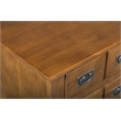 Mission 8 Drawer Coffee Table - Walnut