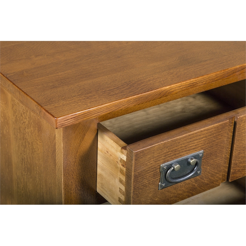 Mission 8 Drawer Coffee Table - Walnut