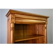 Crafters and Weavers Legacy Open Bookcase - Light Brown Walnut