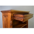 Crafters and Weavers Legacy Open Bookcase - Light Brown Walnut