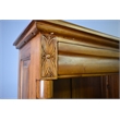 Crafters and Weavers Legacy Open Bookcase - Light Brown Walnut
