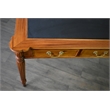 Crafters and Weavers Legacy Leather Top Desk - Light Brown Walnut