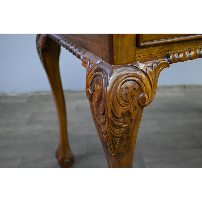 Crafters and Weavers Legacy Escritoire Secretary Desk - Light Brown Walnut