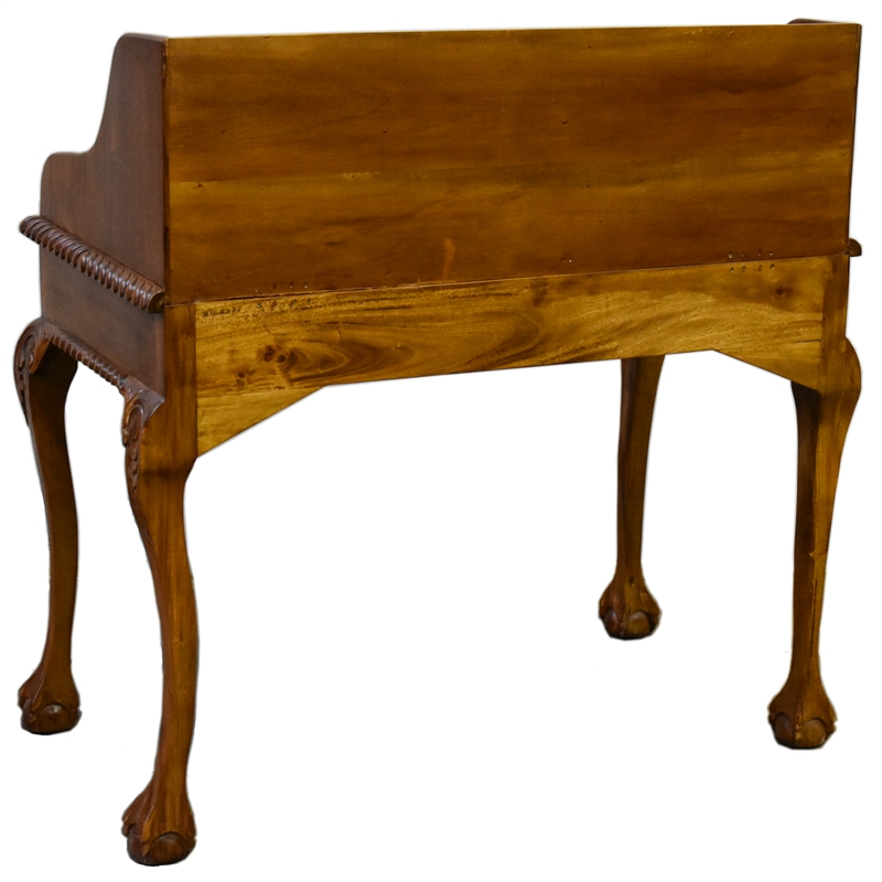 Crafters and Weavers Legacy Escritoire Secretary Desk - Light Brown Walnut