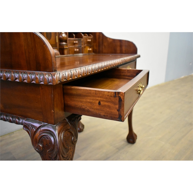 Crafters and Weavers Legacy Escritoire Secretary Desk - Brown Walnut