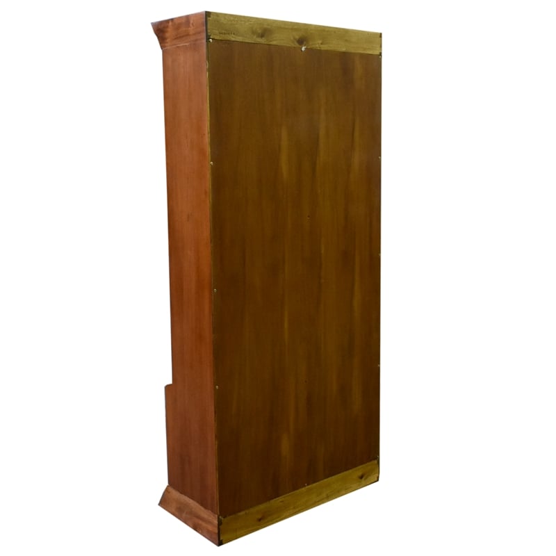 Crafters and Weavers Legacy 5 Stack Barrister Bookcase - Light Brown Walnut