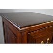 Crafters and Weavers Legacy 4 Drawer File Cabinet - Brown Walnut