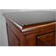 Crafters and Weavers Legacy 4 Drawer File Cabinet - Brown Walnut