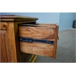 Crafters and Weavers Legacy 2 Drawer File Cabinet - Light Brown Walnut