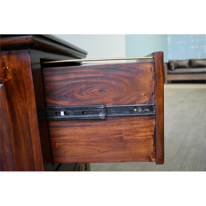 Crafters and Weavers Legacy 2 Drawer File Cabinet - Brown Walnut