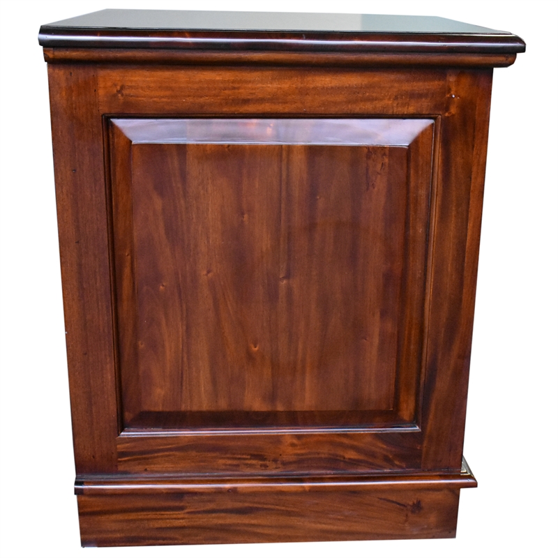 Crafters and Weavers Legacy 2 Drawer File Cabinet - Brown Walnut