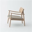 Isabella Mid century Leisure Chair - Solid American Walnut