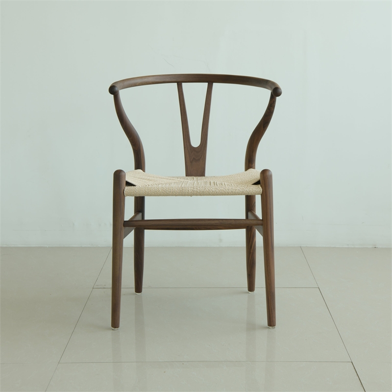 Set of 2 Isabella Mid-Century Dining chair - American Black Walnut