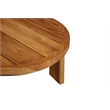 Crafters and Weavers Eclipse Outdoor Solid Teak Wood Coffee Table