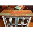 Crafters and Weavers La Boca 4 Door Curio Cabinet in Multi Color