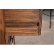 Crafters and Weavers Montclare 3 Drawer Nightstand in Brown Wax (Set of 2)
