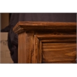 Crafters and Weavers Montclare 1 Door-Drawer Nightstand in Brown (Set of 2)