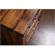 Crafters and Weavers Larson Solid Pine Wood 2 Drawer Nightstand Brown (Set of 2)
