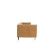 Crafters and Weavers Lucius Top Grain Leather Sofa in Tan