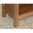Crafters and Weavers Venus Solid Mango Wood Bookcase in Brown