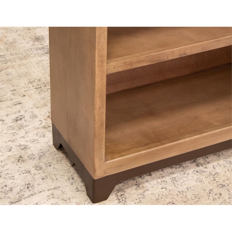 Crafters and Weavers Cecilia 6 Shelves Bookcase in Brown