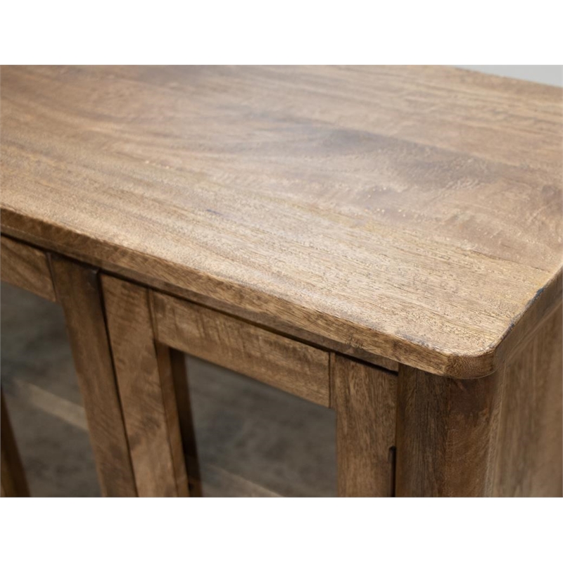 Crafters and Weavers Susannah 6 Door Console in Brown