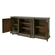 Crafters and Weavers Mystic Solid Wood & Copper Sideboard/Console in Multi-Color