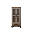 Crafters and Weavers Greenview Loft Solid Wood Bookcase Cabinet in Multi-Color