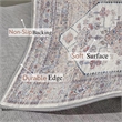 Crafters & Weavers Serapi Soft Washable Non Slip Area Rug (9' x 12')