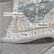 Crafters & Weavers Serapi Soft Washable Non Slip Area Rug (3' x 5')