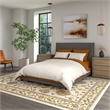 Crafters & Weavers Arts and Crafts Soft Washable Non Slip Area Rug (5.7' x 7.8')