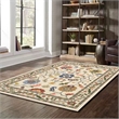 Crafters & Weavers Arts and Crafts Soft Washable Non Slip Area Rug (5.7' x 7.8')