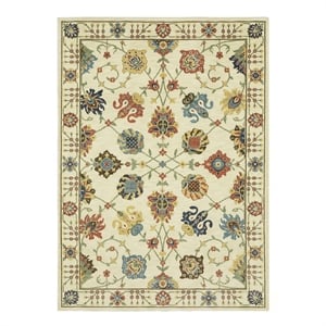 Crafters & Weavers Arts and Crafts Soft Washable Non Slip Area Rug (8' x 10')