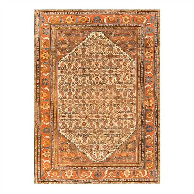 Crafters & Weavers Serapi Soft Washable Non Slip Area Rug (8' x 10')