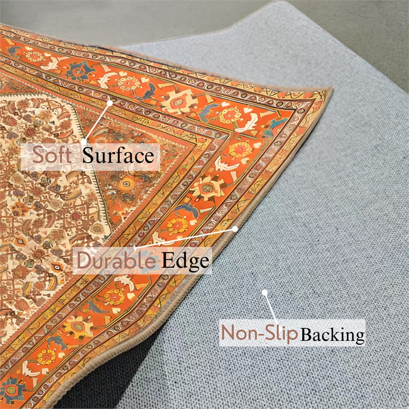 Crafters & Weavers Serapi Soft Washable Non Slip Area Rug (9' x 12')