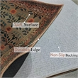 Crafters & Weavers Arts and Crafts Soft Washable Non Slip Area Rug (5.7' x 7.8')