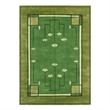 Crafters & Weavers Arts and Crafts Soft Washable Non Slip Area Rug (3' x 5')