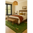 Crafters & Weavers Arts and Crafts Soft Washable Non Slip Area Rug (8' x 10')