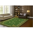 Crafters & Weavers Arts and Crafts Soft Washable Non Slip Area Rug (8' x 10')
