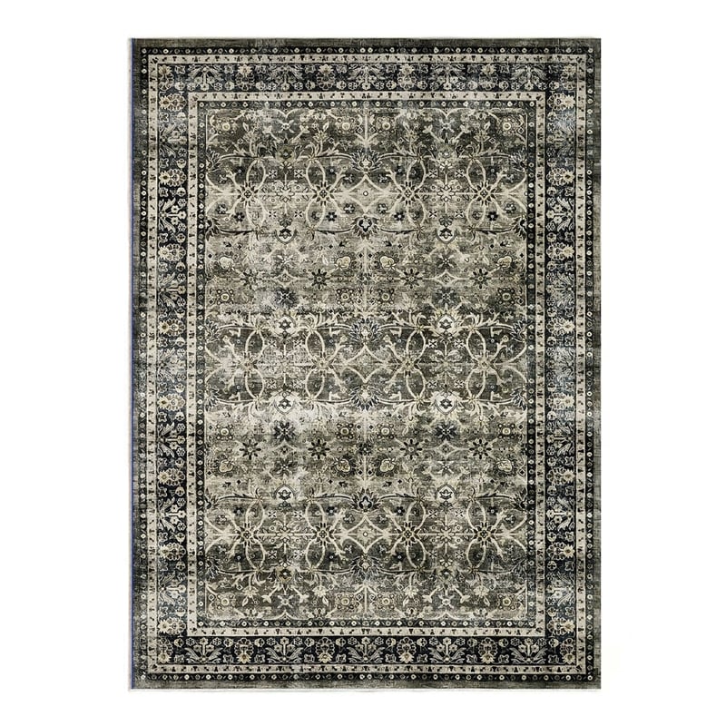 Crafters & Weavers Tibet Soft Washable Non Slip Area Rug (3' x 5')