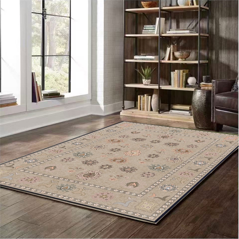 Crafters & Weavers Ushak Soft Washable Non Slip Area Rug (8' x 10')