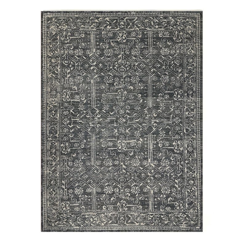Crafters & Weavers Tibet Soft Washable Non Slip Area Rug (5.7' x 7.8')