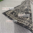 Crafters & Weavers Tibet Soft Washable Non Slip Area Rug (5.7' x 7.8')