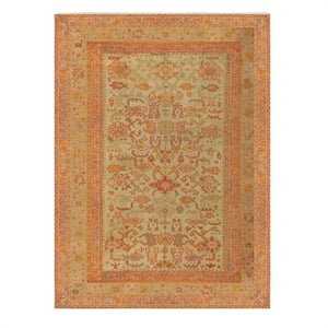Crafters & Weavers Ushak Soft Washable Non Slip Area Rug (5.7' x 7.8')