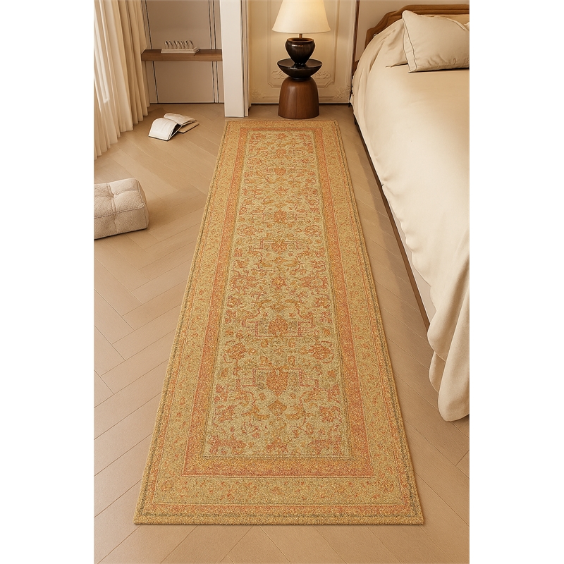 Crafters & Weavers Ushak Soft Washable Non Slip Area Rug (2'7