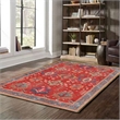 Crafters & Weavers Serapi Soft Washable Non Slip Area Rug (5.7' x 7.8')